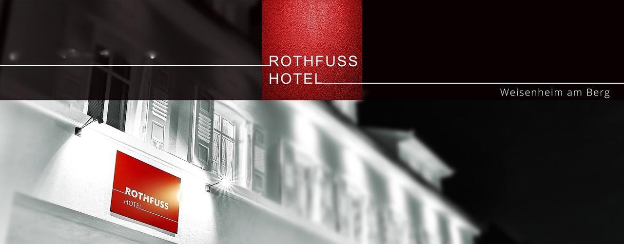 Rothfuss Hotel Weisenheim am Berg Exteriér fotografie